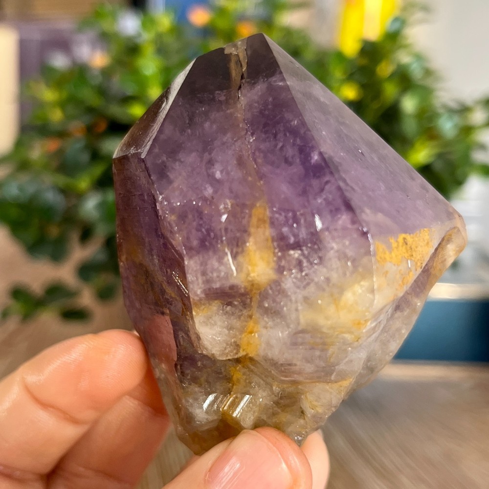 236g Natural Amethyst geode quartz clustercrystal specimen Healing