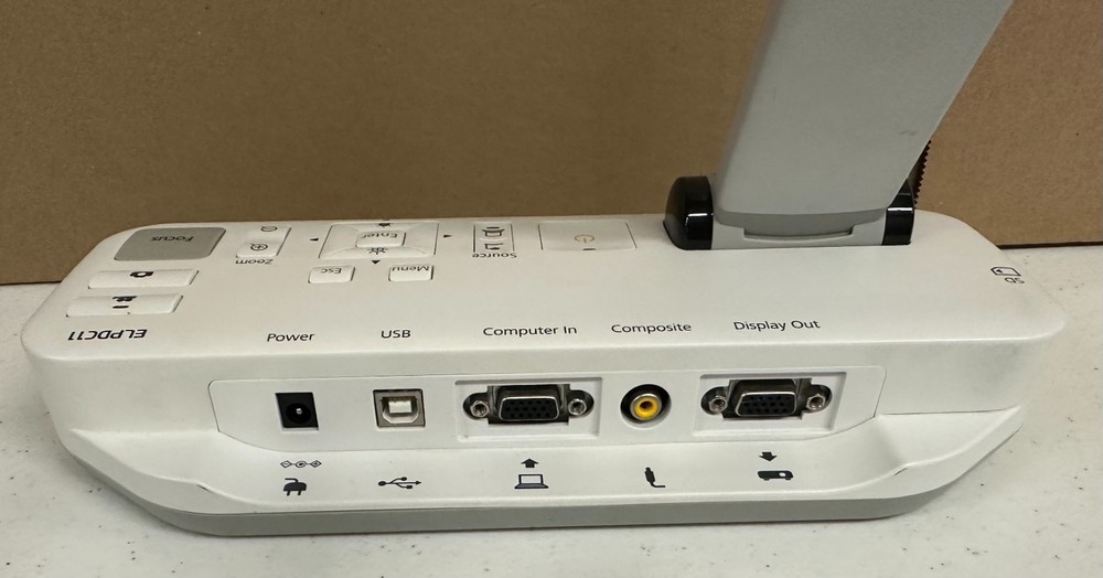 Epson ELPDC11 Document Camera Doc Cam Projector w/Accessories Fast FREE US Ship!