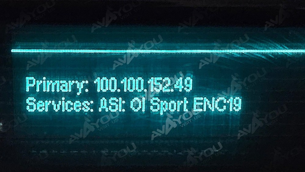 Ericsson AVP-4000 Encoder Modulator HD MPEG4 L- BAND ASI EI9001 AVP