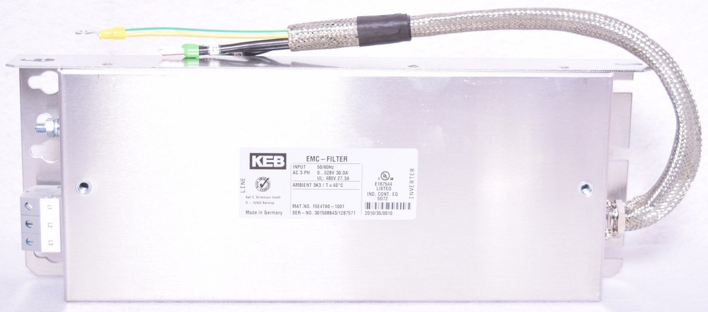 KEB Combiline Inverter HF EMC Filter 15 E4 T60-1001