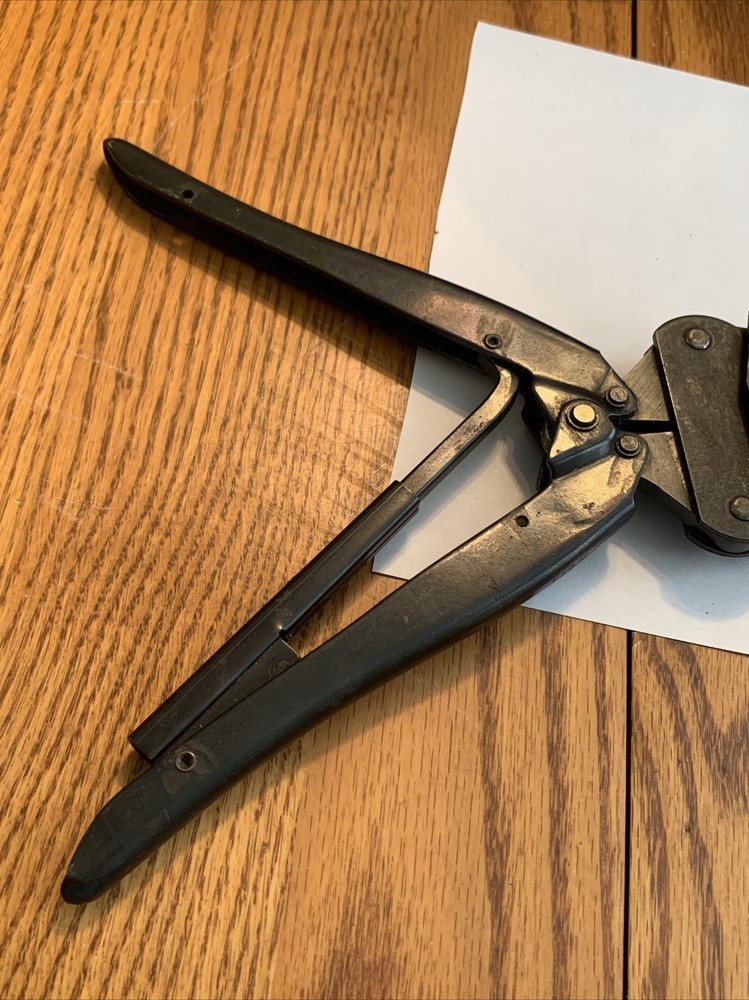 TYCO, Ratcheting, Hand Crimp Tool, AMP 656–1-E Type OB MOD-E Hand Crimp Tool