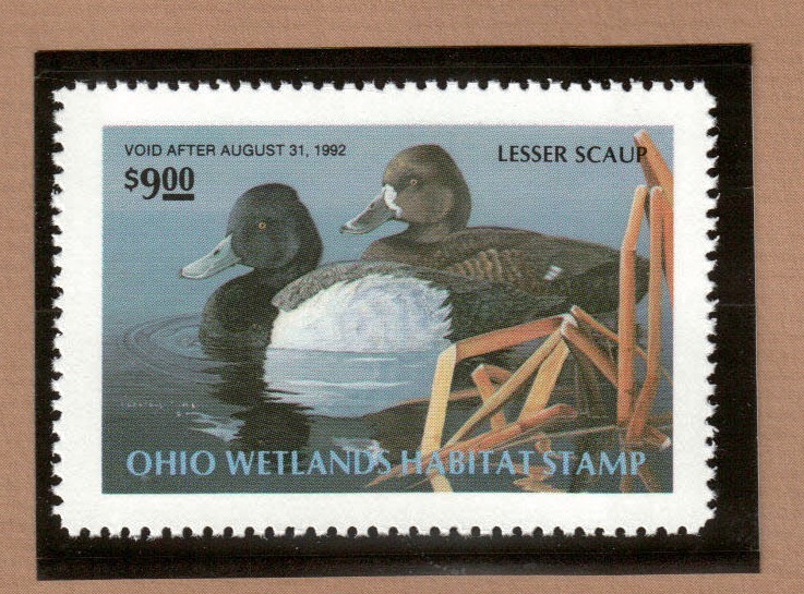 OH10 - Ohio State Duck Stamp. MNH. OG.