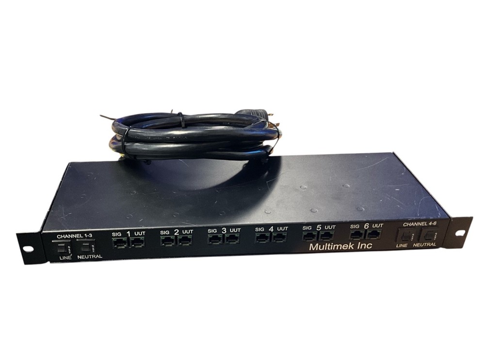 Multimek Inc CS-9494-16-B-R2 Rack Mount Power Distribution Interface Unit