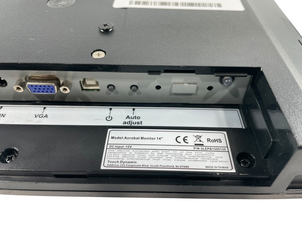 Touch Dynamic Acrobat Monitor 14"
