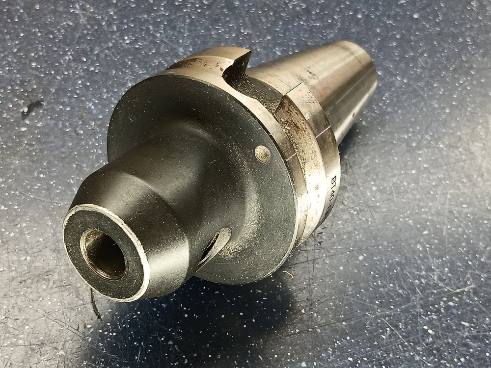 HPI BT40 1/2" ID DIN Coolant Solid End Mill Tool Holder BT40-EM1/2"-65 .5