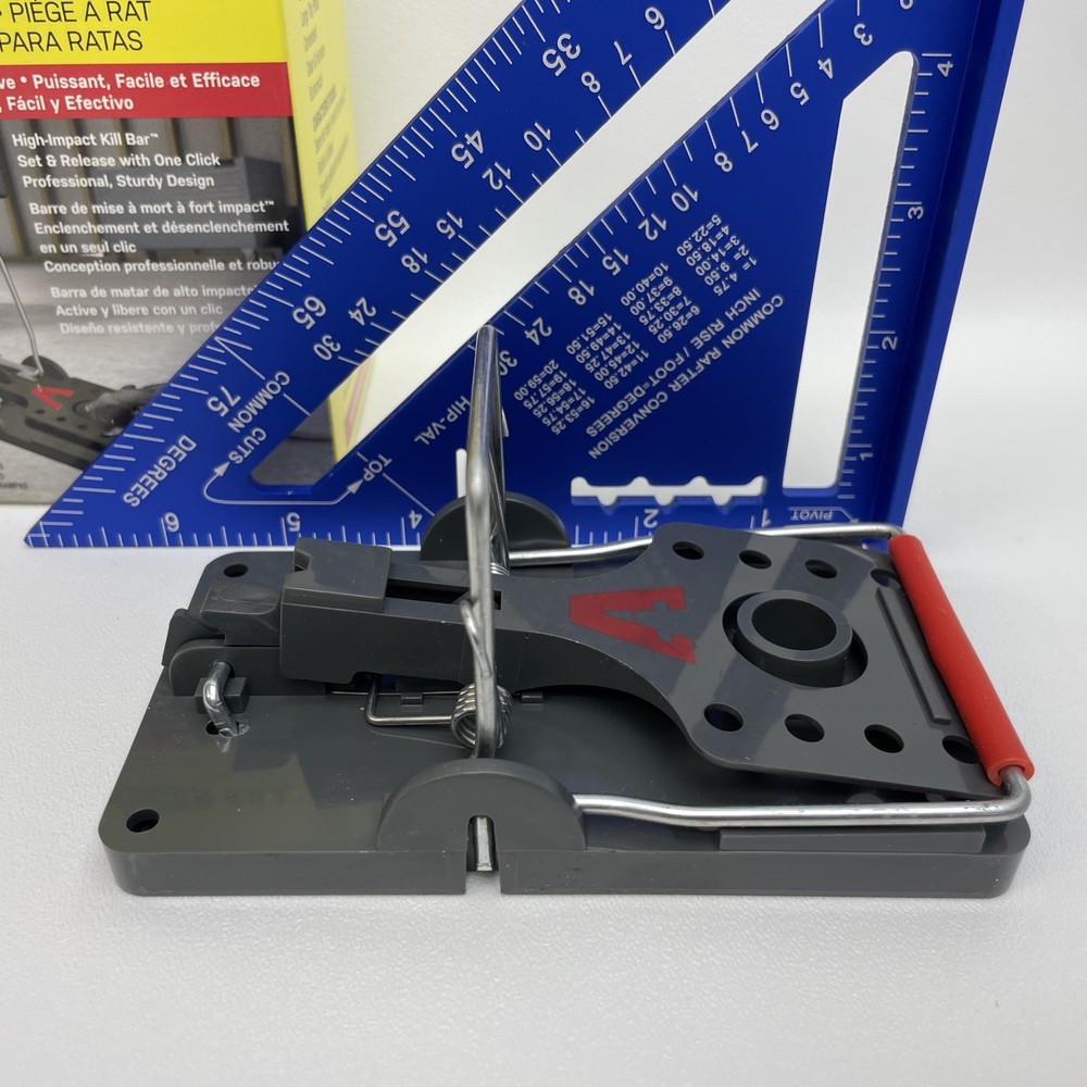 Victor Power-Kill Rat Trap (Oversized) - 2 per Box - Easy Set - Powerful - NEW