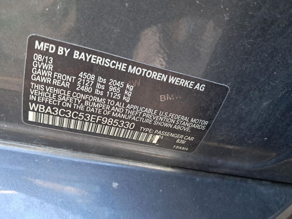 Fuse Box Engine Fits 12-18 BMW 320i 2687597