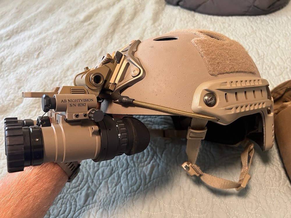 AB RNVG night Vision Opscore Helmet Wilcox Mount