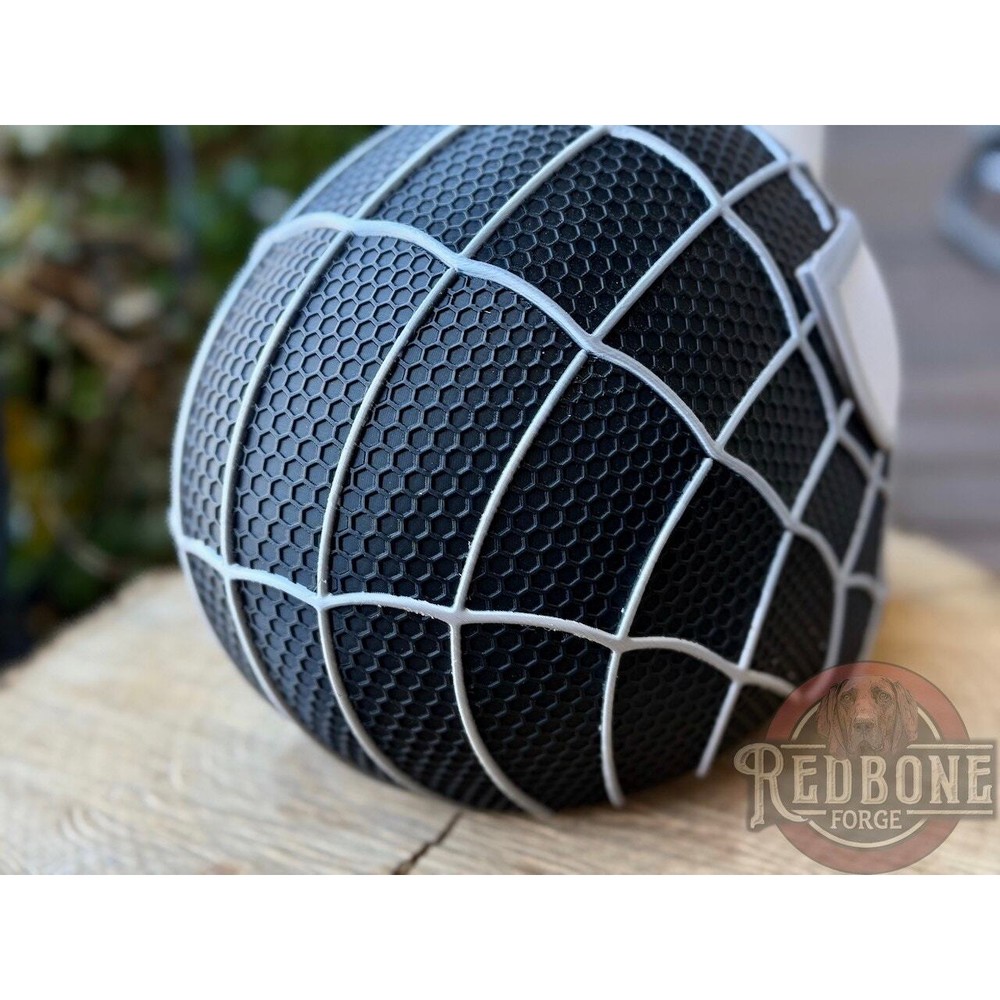 Black Suit Spiderman Helmet Cosplay & Wearable