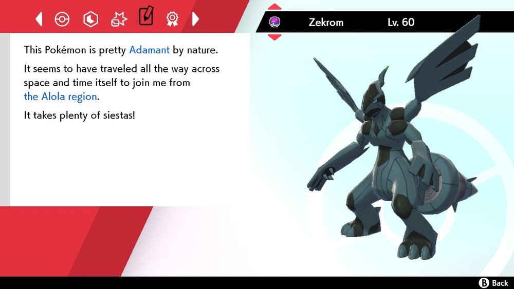 ✨Shiny✨ Zekrom For Sword & Shield