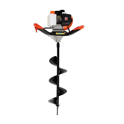 2-Stroke 52CC Earth Auger Gas Powered One Man Post Hole Digger Machine& 3pc Bit