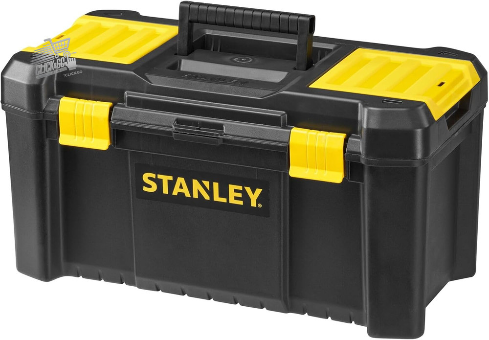 STST1-75520 Tool Box, Black/Yellow, 19"