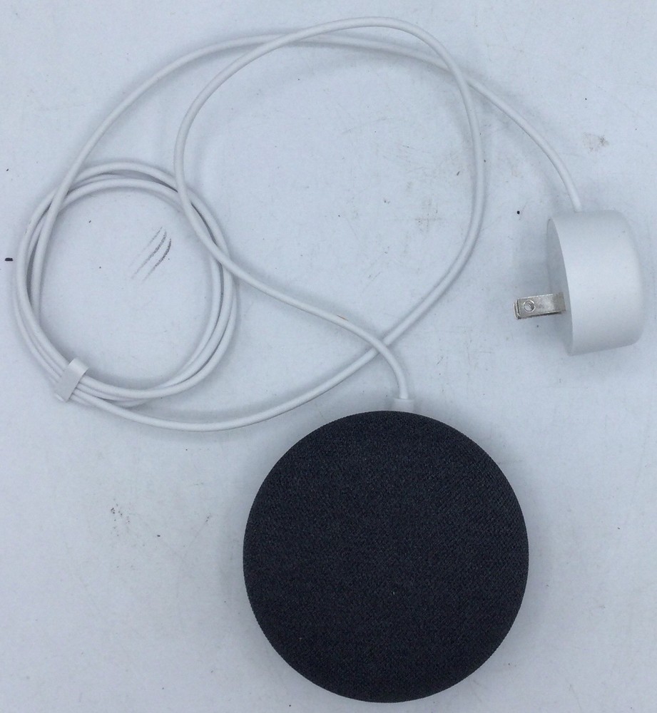 Google Home Mini Smart Assistant - Charcoal (GA00216-US)