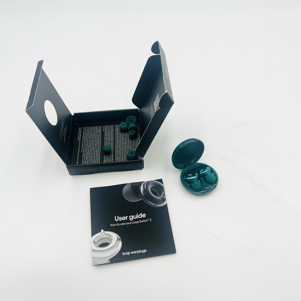 Loop Switch 2 EMERALD Adjustable Ear Plugs 3 Relief Modes for Ultimate Control