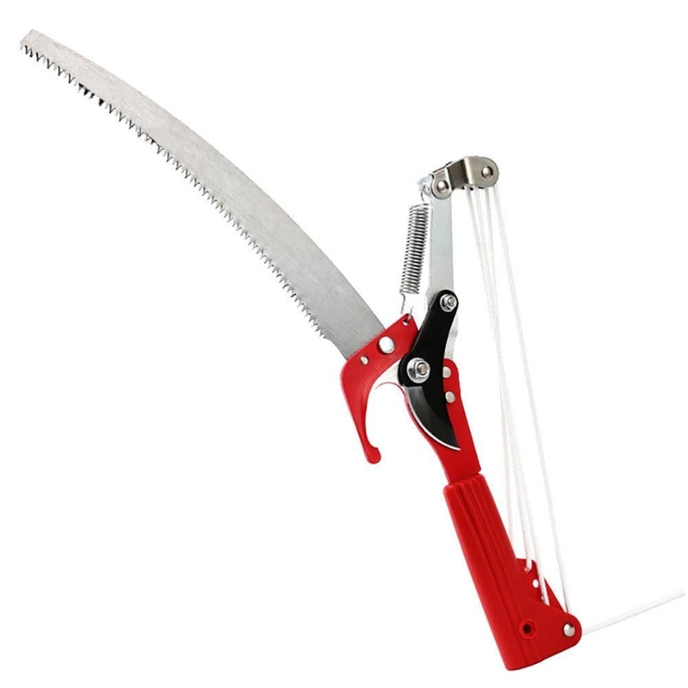 Extendable Pole Saw Trimmer Head - Adjustable Branch Pruner for Tree Pruning