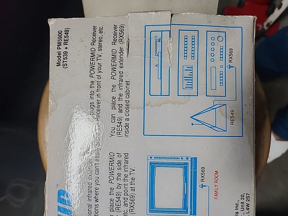 ST539 POWERMID IR Sensor Wireless Transmitter For Use With RE549 Receiver