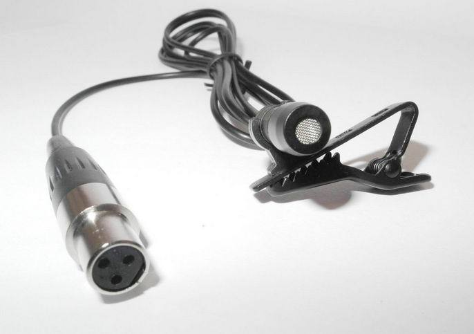 New Lavalier Microphone for AKG Samson Wireless belt pack Transmitter XLR Mini