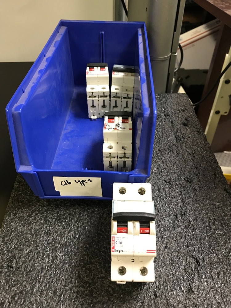 LEGRAND C16 15kA 603268 2 Pole Circuit Breaker 4pcs