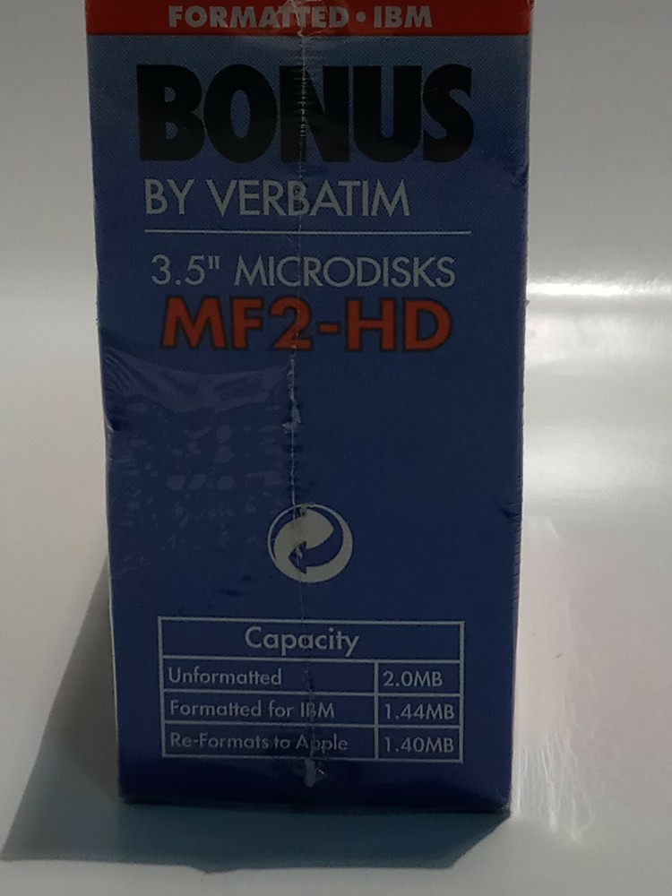 Verbatim 10 Microdisks MF2-HD 3.5" 2.0 MB