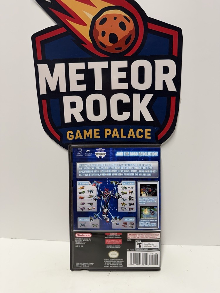 Custom Robo - Replacement GameCube Case Only -Game Not Included