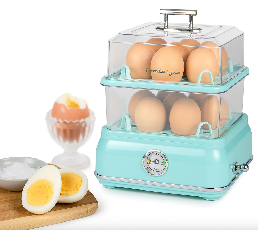 Nostalgia Classic Retro 14-Capacity Egg Cooker