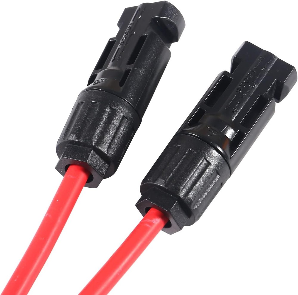 MC4 Y Branch Solar Panel Connector Cable 30A 1 to2 Parallel Adapter Waterproof