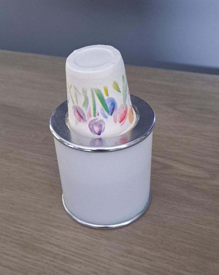 Dixie Cup PopUp Bathroom Dispenser