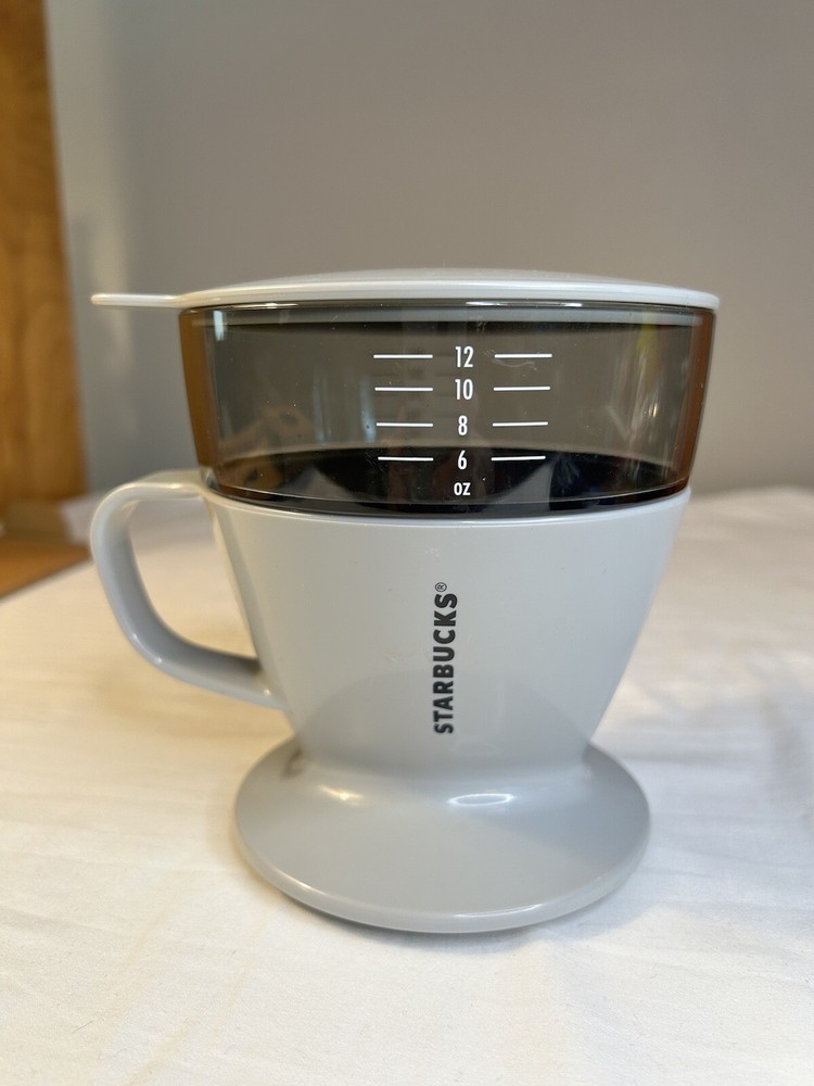 Starbucks OXO Single Serve Auto Drip Pour Over Coffee Maker