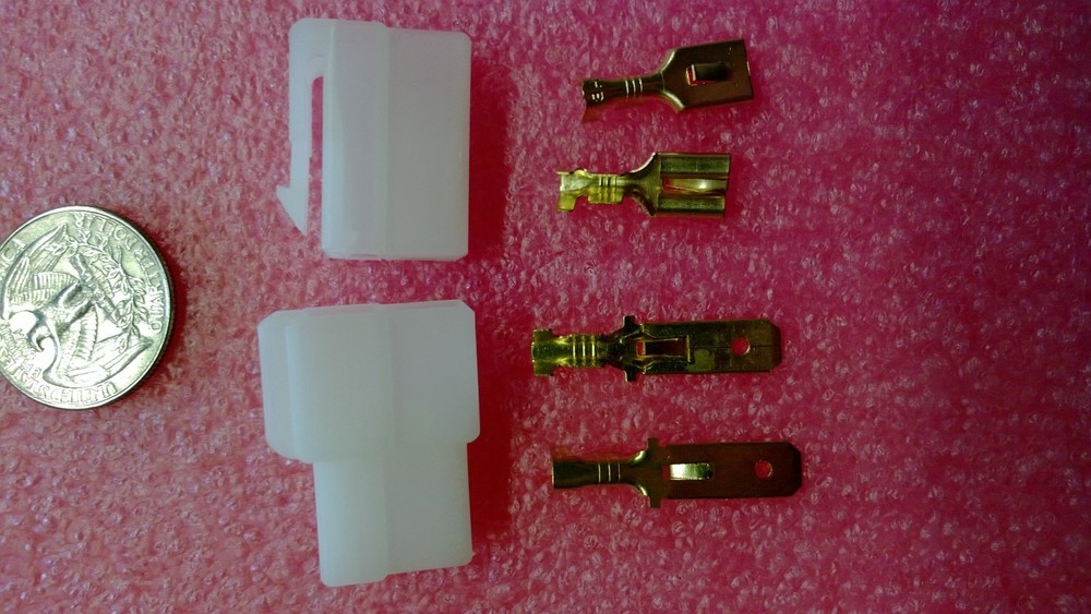 MAXON INLINE " T "  TYPE REPLACEMENT CONNECTOR  DC  PLUG ONLY