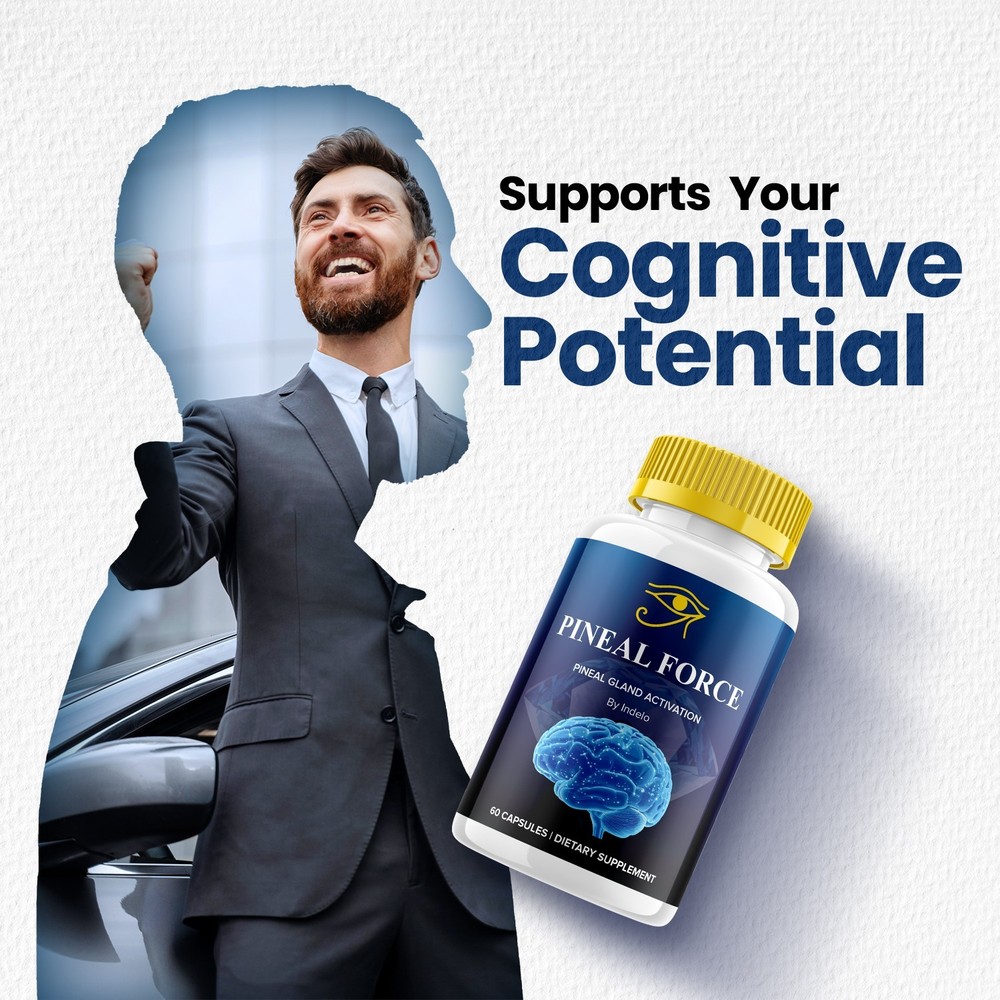 (5 Pack) PinealForce Capsules – Pineal Force Natural Blend Memory Focus Support