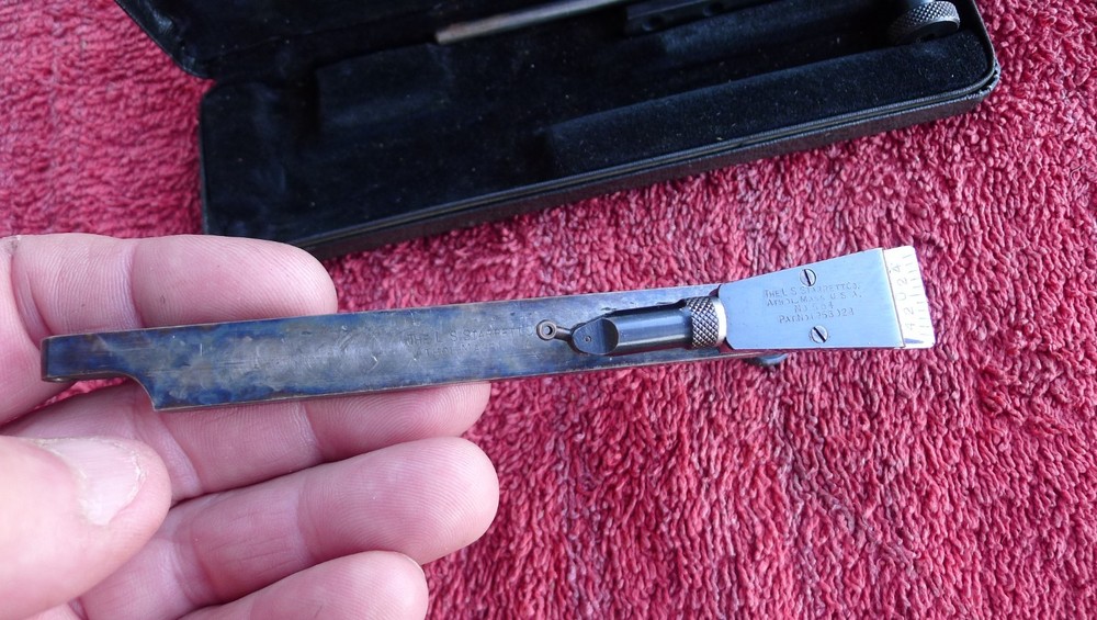 STARRETT NO, 564, MACHINISTS INDICATOR WITH CASE