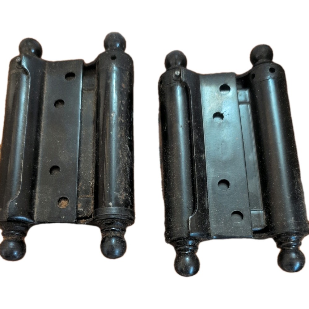 VINTAGE CHICAGO TRIPLEX DOUBLE ACTING SPRING HINGES -4" MODEL 2001