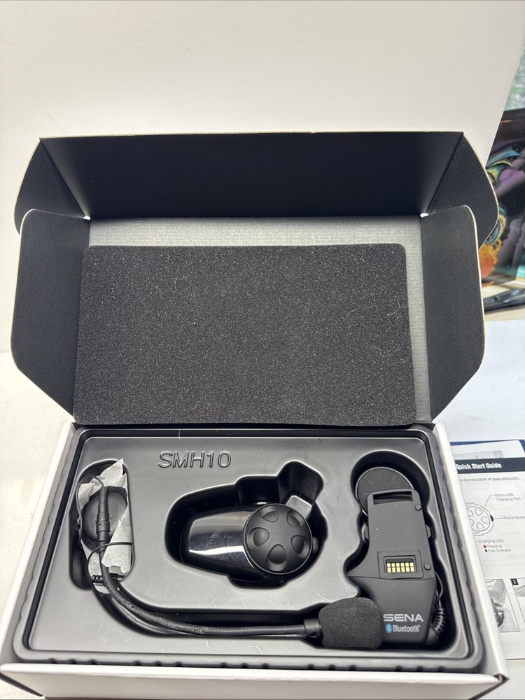 Sena SMH10-11 Motorcycle Bluetooth Headset / Intercom Kit (Single)