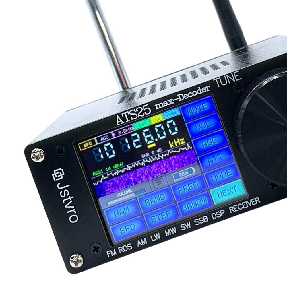ATS25 Max Decoder Si4732 Radio Receiver Receiver with Official Activation Codede