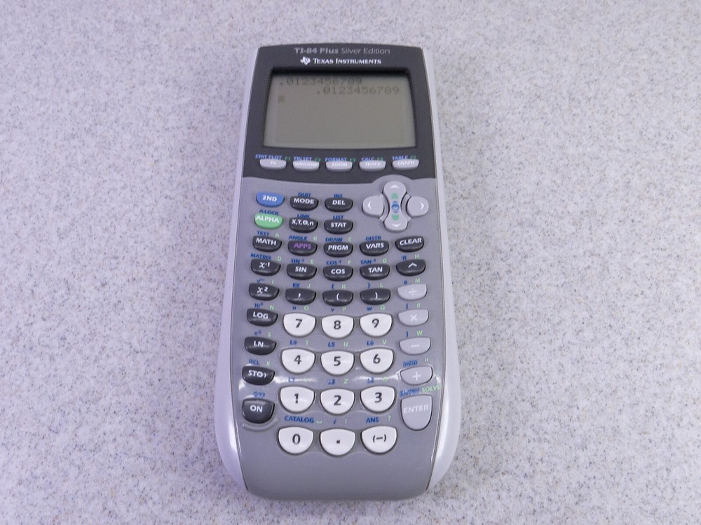 Texas Instruments TI-84 Plus Silver Edition Graphing Calculator #5