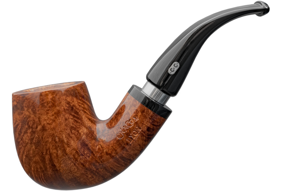 CHACOM LYON 41 BENT CLASSIC 9MM BRIAR PIPE / ORANGES * NEW* pfeife
