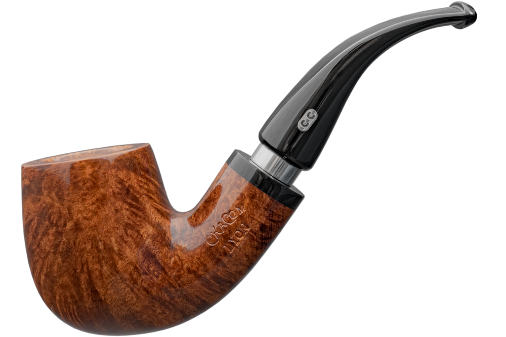 CHACOM LYON 41 BENT CLASSIC 9MM BRIAR PIPE / ORANGES * NEW* pfeife