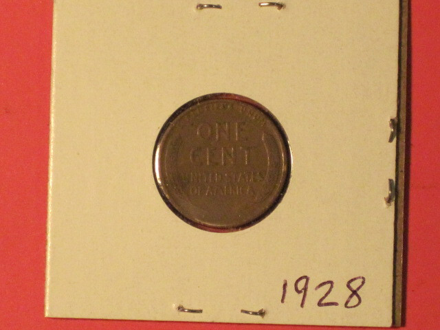 1928 Wheat Cent - Philadelphia Mint