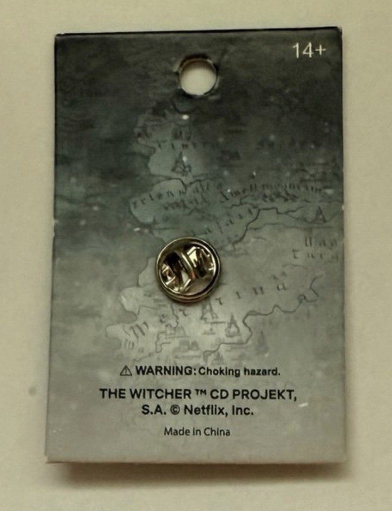 The Witcher Yennefer Stylized Enamel Pin Netflix New