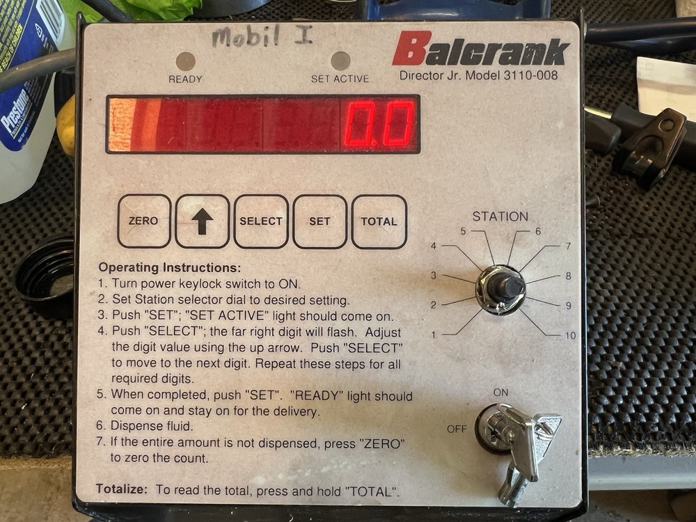 Balcrank Director Jr Bulk Oil Controller