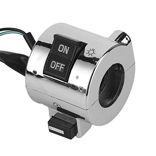 1 Pair Universal Motorcycle Handlebar Switch Control Button for Turn Headlight