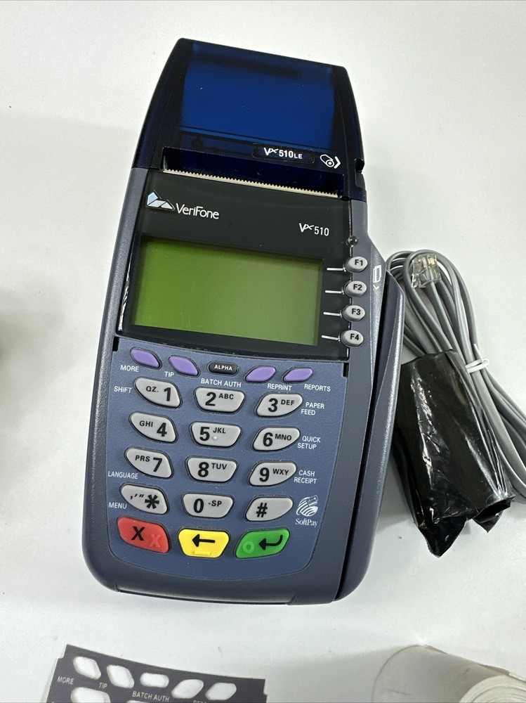 VeriFone VX510 Model: OMNI5100 Credit Card Terminal Reader