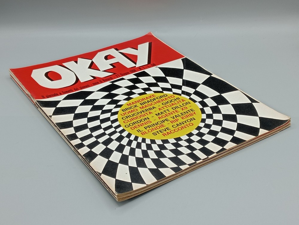 complete series magazines OKAY 1/4 ed.Corno