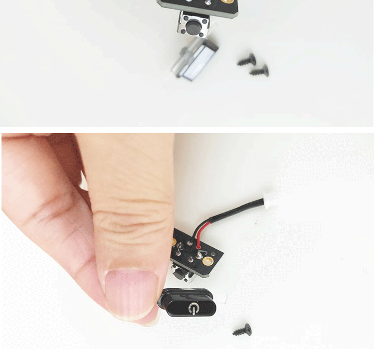 Original Power Switch Button Assembly for Atuel MS 908 908S 908PRO