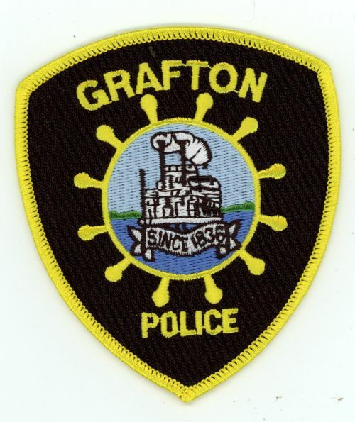 ILLINOIS IL GRAFTON POLICE NICE SHOULDER PATCH SHERIFF