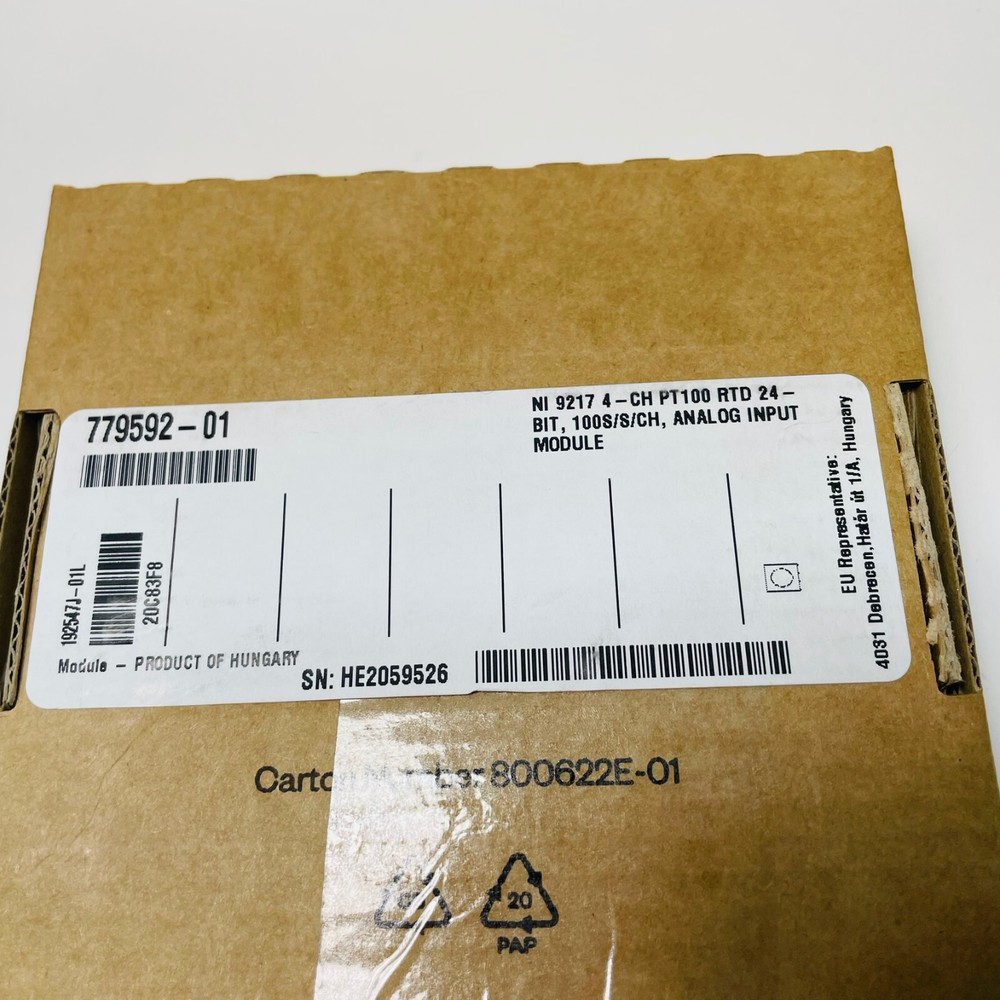 NEW National Instruments NI 9217 / 779592-01 Analog Input Module