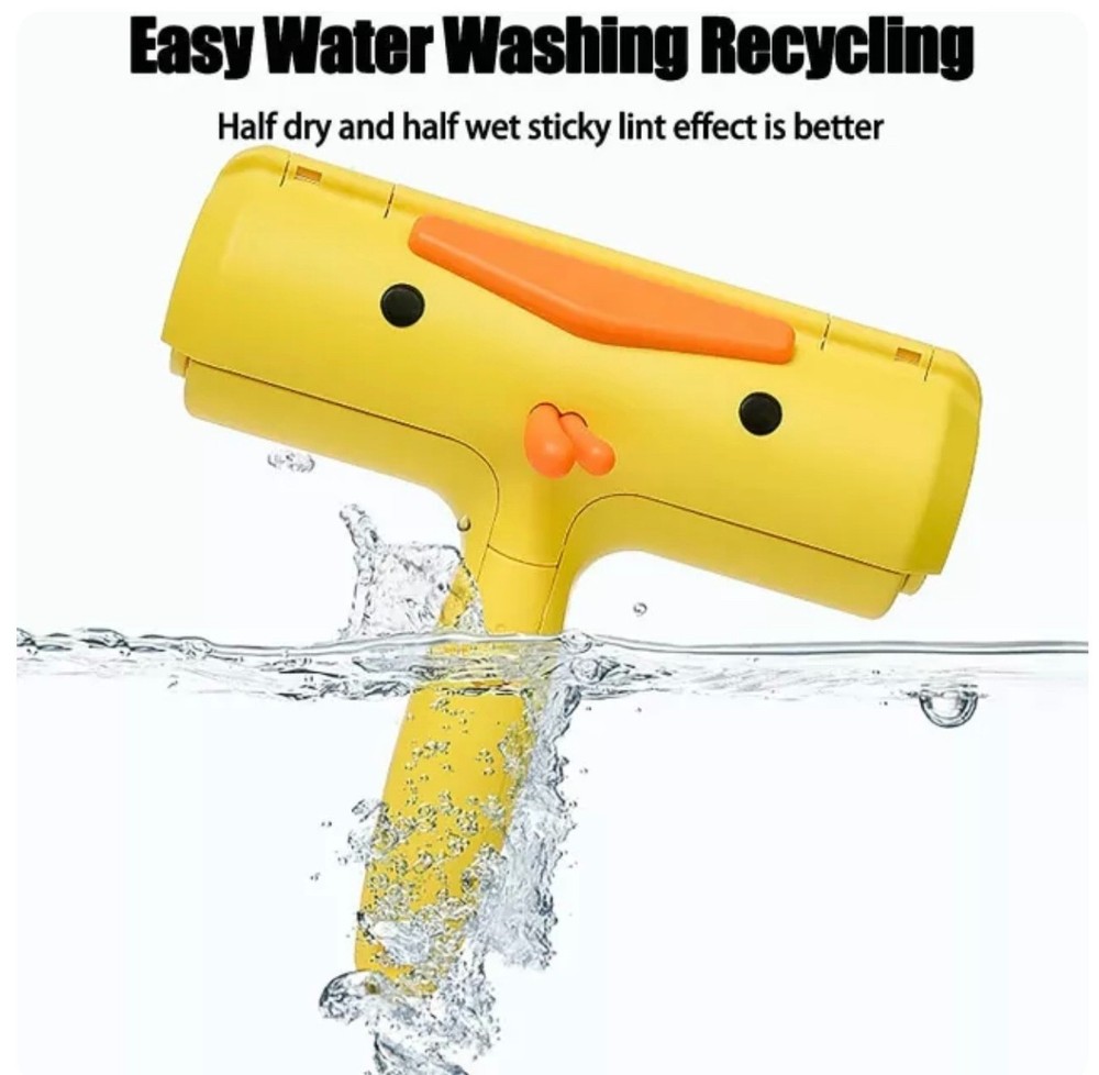 Reuseable Pet Hair Remover Roller Portable Multi-Surface Lint Roller