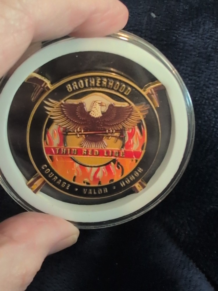 Fire Dept. Instructor Conference Challenge Coin 2023 Indianapolis ID