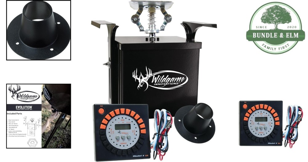 Analog Power Control Unit Varmint-Proof Feeder Kit for Hunting 6V