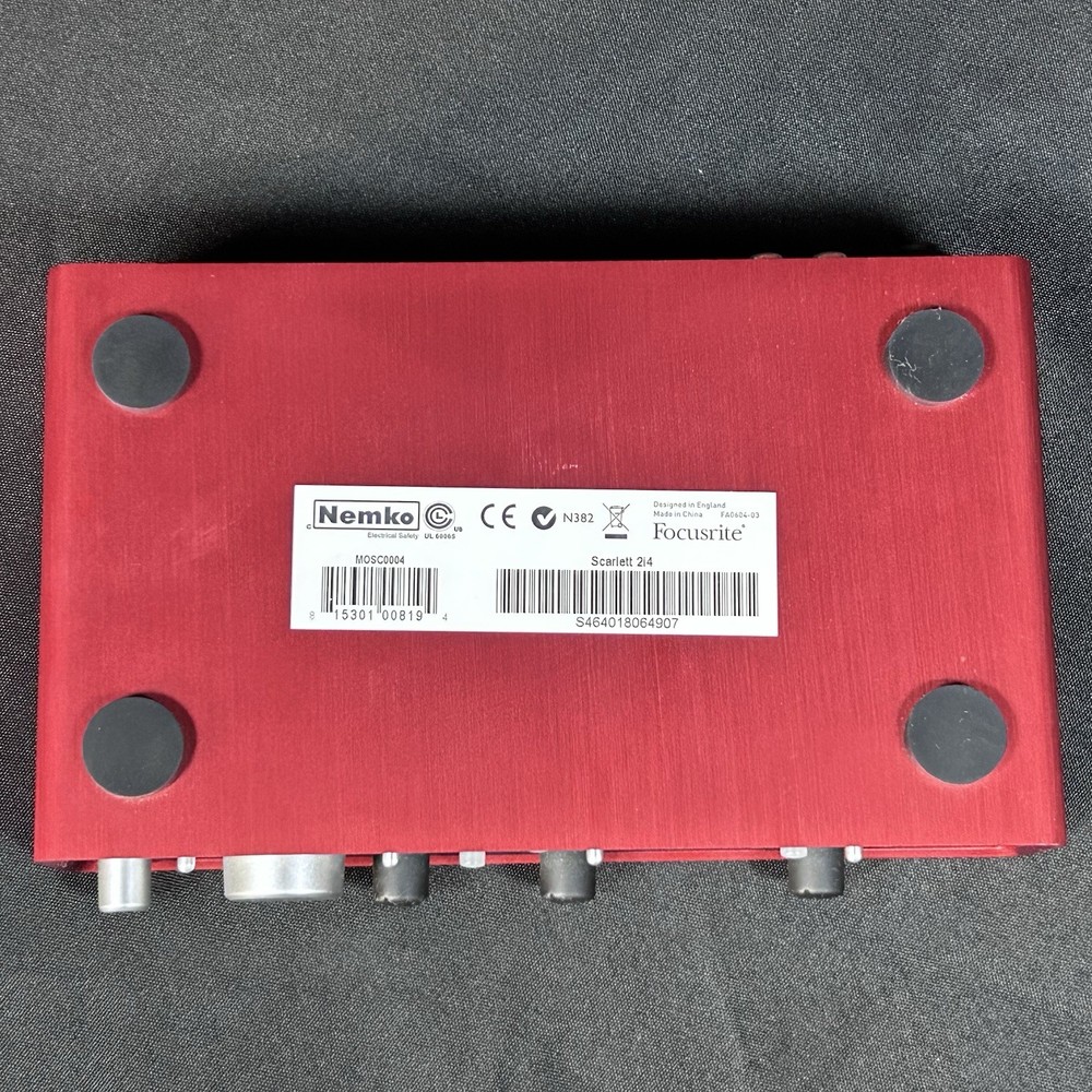 Focusrite Scarlett 2i4 USB Audio Interface Device